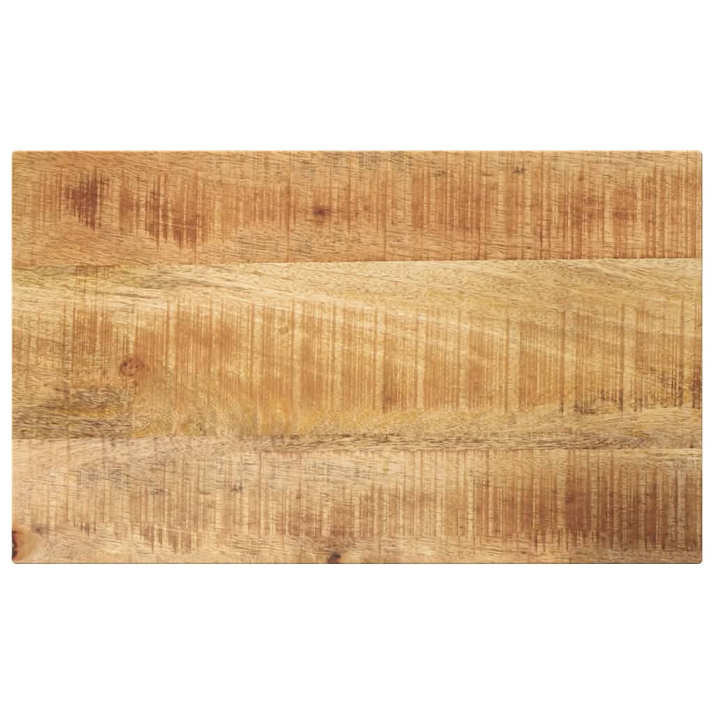 Stolní Deska 60X40X3,8 Cm Obdélníková Hrubé Mangovníkové Dřevo Hrubé Mangovníkové Dřevo (Přírodní)