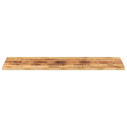 Stolní Deska 160X50X2,5 Cm Obdélníková Hrubé Mangovníkové Dřevo