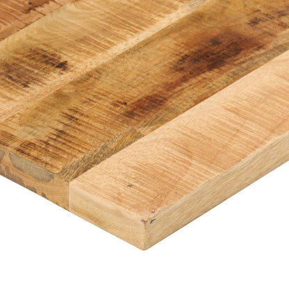 Stolní Deska 160X50X2,5 Cm Obdélníková Hrubé Mangovníkové Dřevo