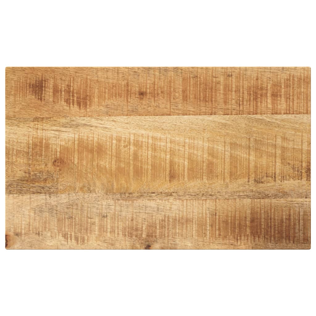 Stolní Deska 60X40X3,8 Cm Obdélníková Hrubé Mangovníkové Dřevo Hrubé Mangovníkové Dřevo (Přírodní)