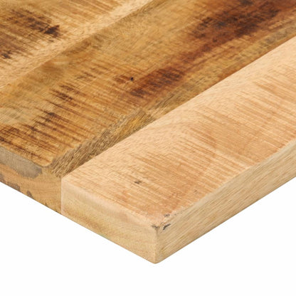 Stolní Deska 60X40X3,8 Cm Obdélníková Hrubé Mangovníkové Dřevo Hrubé Mangovníkové Dřevo (Přírodní)