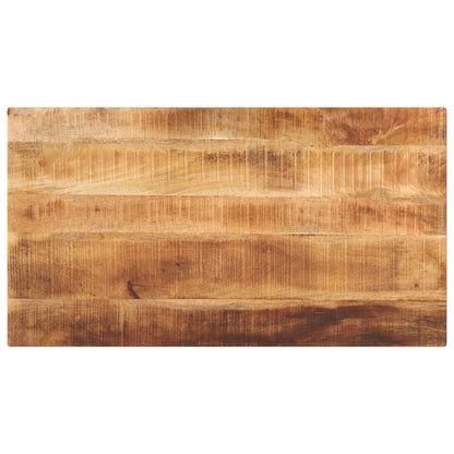 Stolní Deska 60X40X3,8 Cm Obdélníková Hrubé Mangovníkové Dřevo Hrubé Mangovníkové Dřevo (Přírodní)