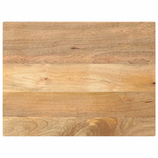 Stolní Deska 90 X 70 X 2,5 Cm Obdélníková Mangovníkové Dřevo