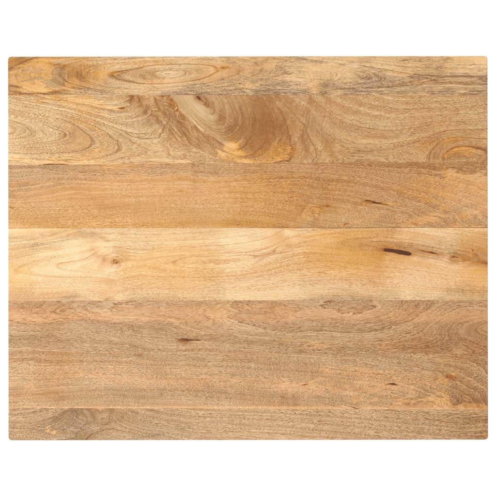 Stolní Deska 90 X 80 X 2,5 Cm Obdélníková Mangovníkové Dřevo