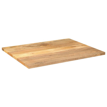 Stolní Deska 90 X 80 X 2,5 Cm Obdélníková Mangovníkové Dřevo