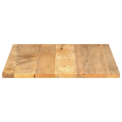 Stolní Deska 90 X 80 X 2,5 Cm Obdélníková Mangovníkové Dřevo