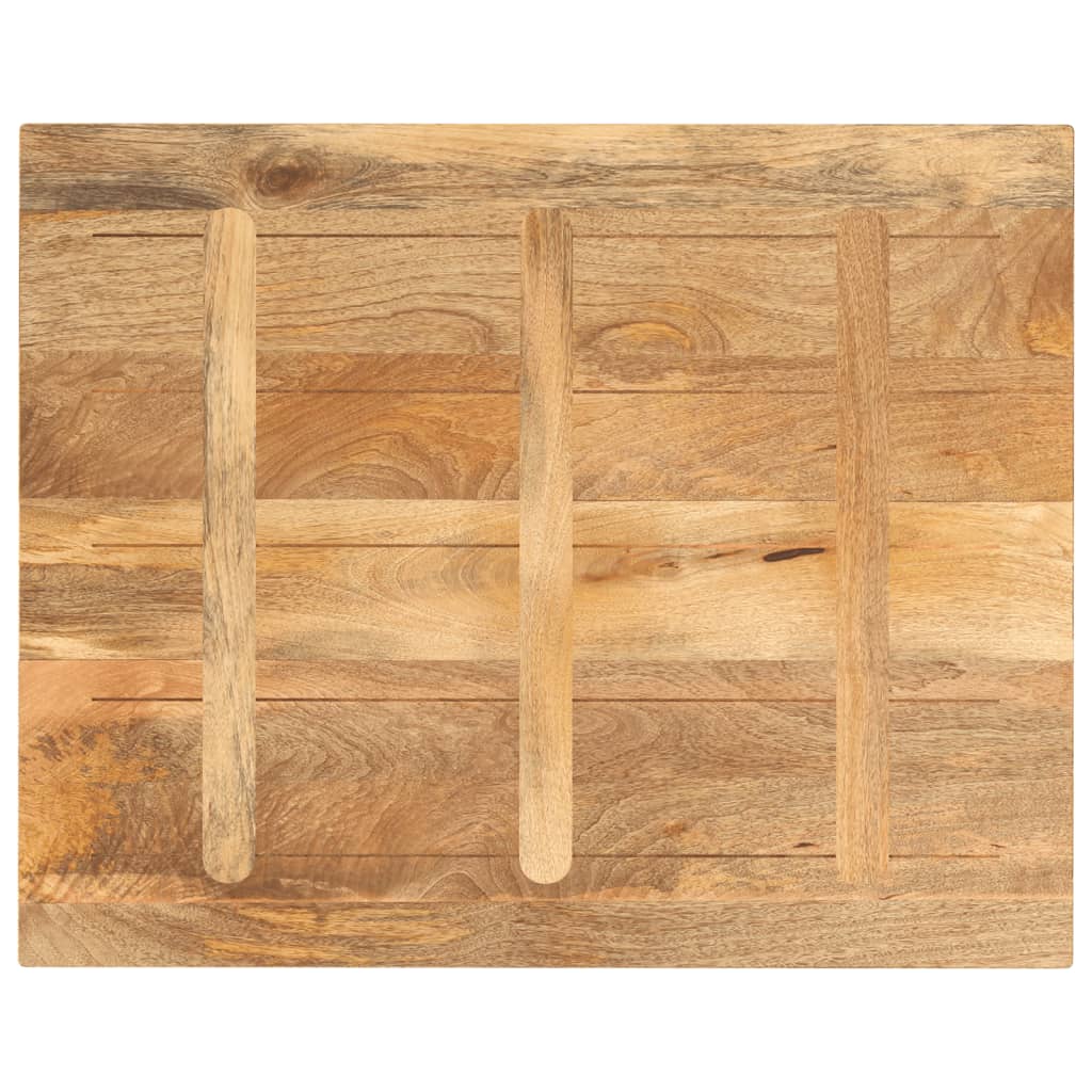Stolní Deska 90 X 80 X 2,5 Cm Obdélníková Mangovníkové Dřevo