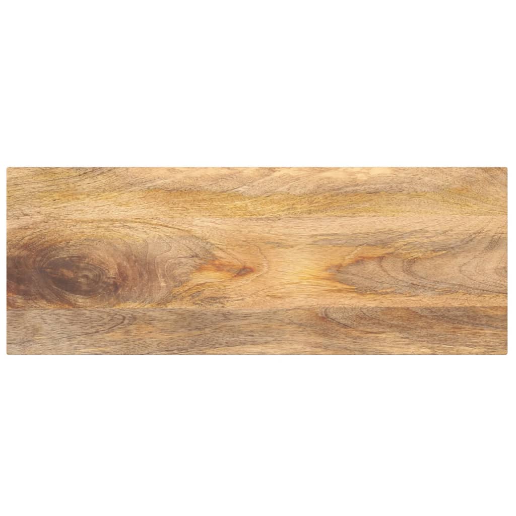 Stolní Deska 90 X 20 X 3,8 Cm Obdélníková Mangovníkové Dřevo Mangovníkové Dřevo (Přírodní)