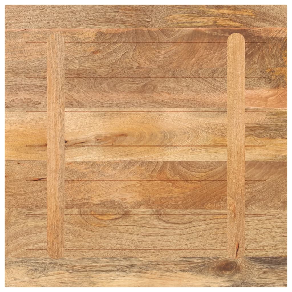 Stolní Deska 70 X 70 X 3,8 Cm Čtvercová Mangovníkové Dřevo