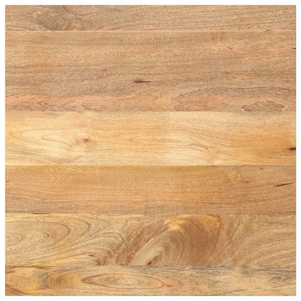 Stolní Deska 80X80X3,8 Cm Čtvercová Masivní Mangovníkové Dřevo