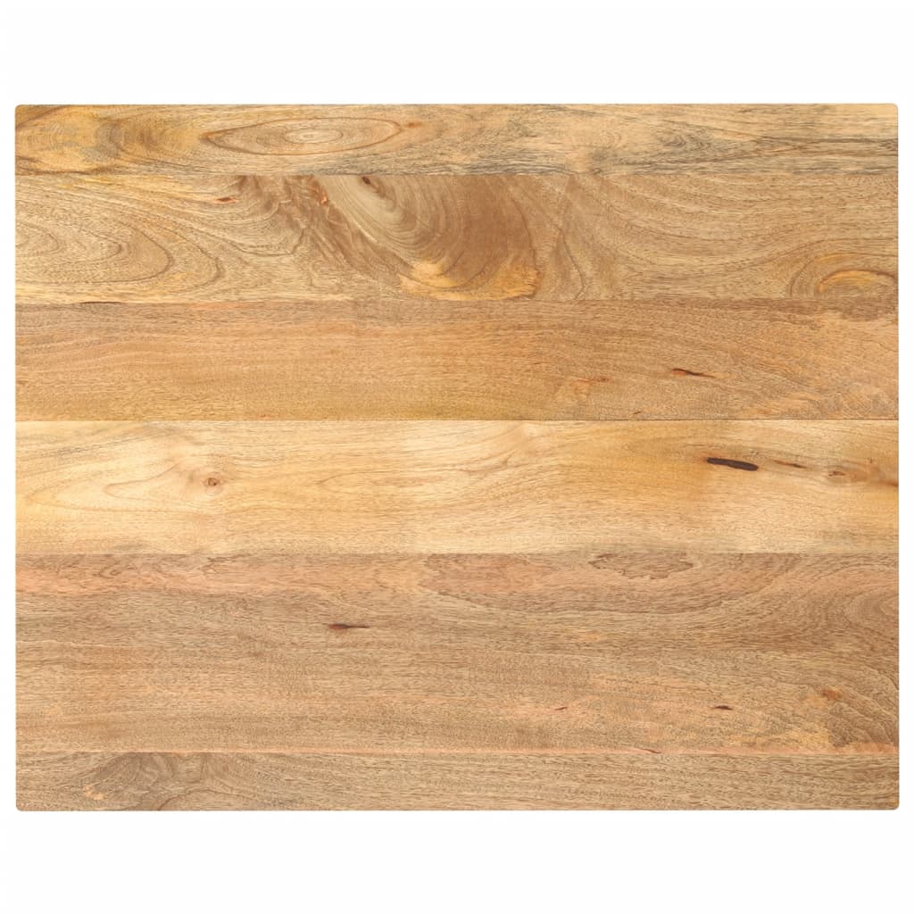 Stolní Deska 90 X 80 X 3,8 Cm Obdélníková Mangovníkové Dřevo