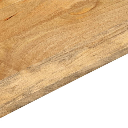 Stolní Deska 90 X 80 X 3,8 Cm Obdélníková Mangovníkové Dřevo