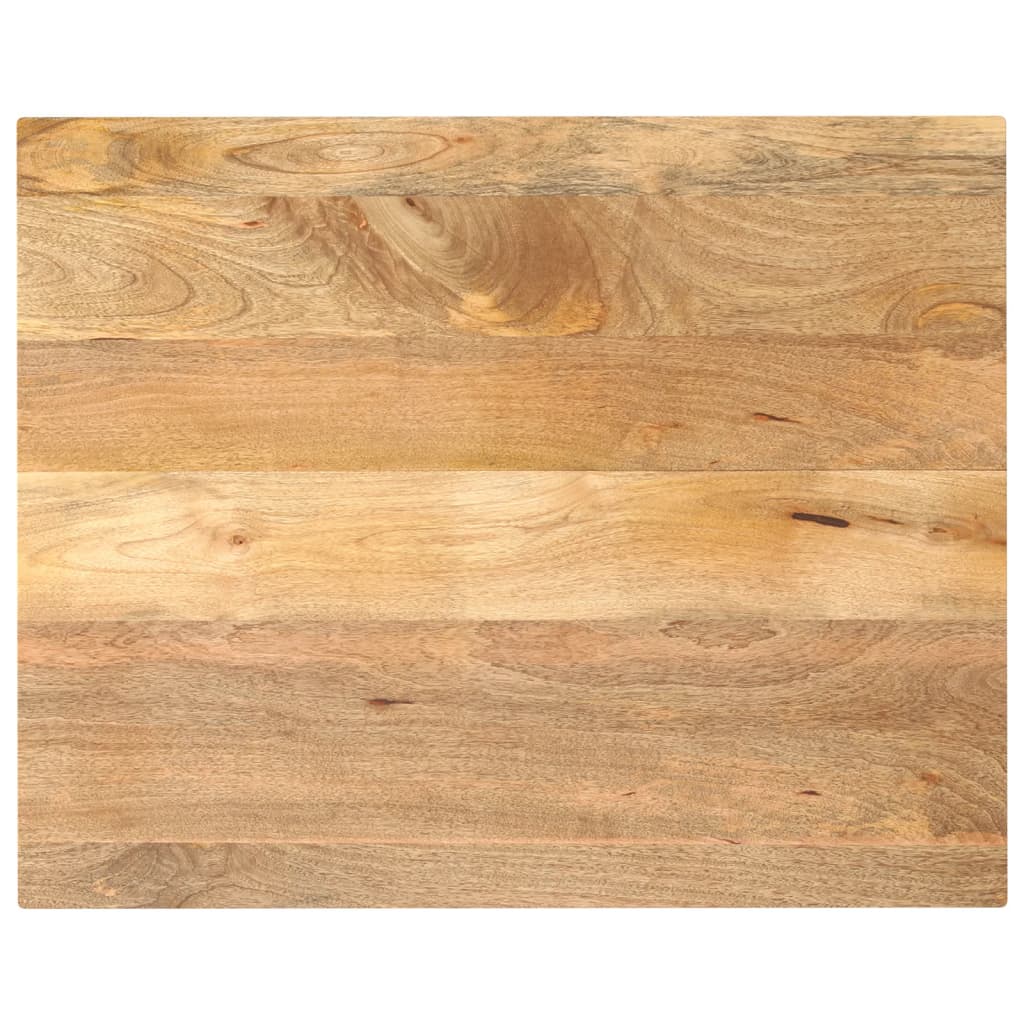 Stolní Deska 100 X 80 X 3,8 Cm Obdélníková Mangovníkové Dřevo