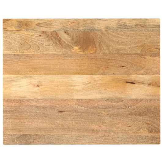 Stolní Deska 100 X 80 X 3,8 Cm Obdélníková Mangovníkové Dřevo