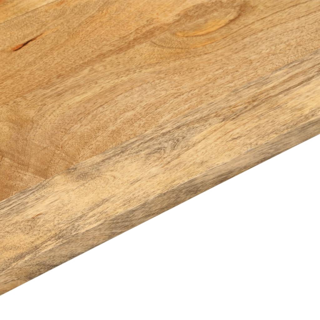 Stolní Deska 100 X 80 X 3,8 Cm Obdélníková Mangovníkové Dřevo