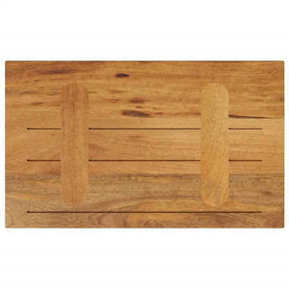 Stolní Deska 40 X 30 X 2,5 Cm Obdélníková Mangovníkové Dřevo