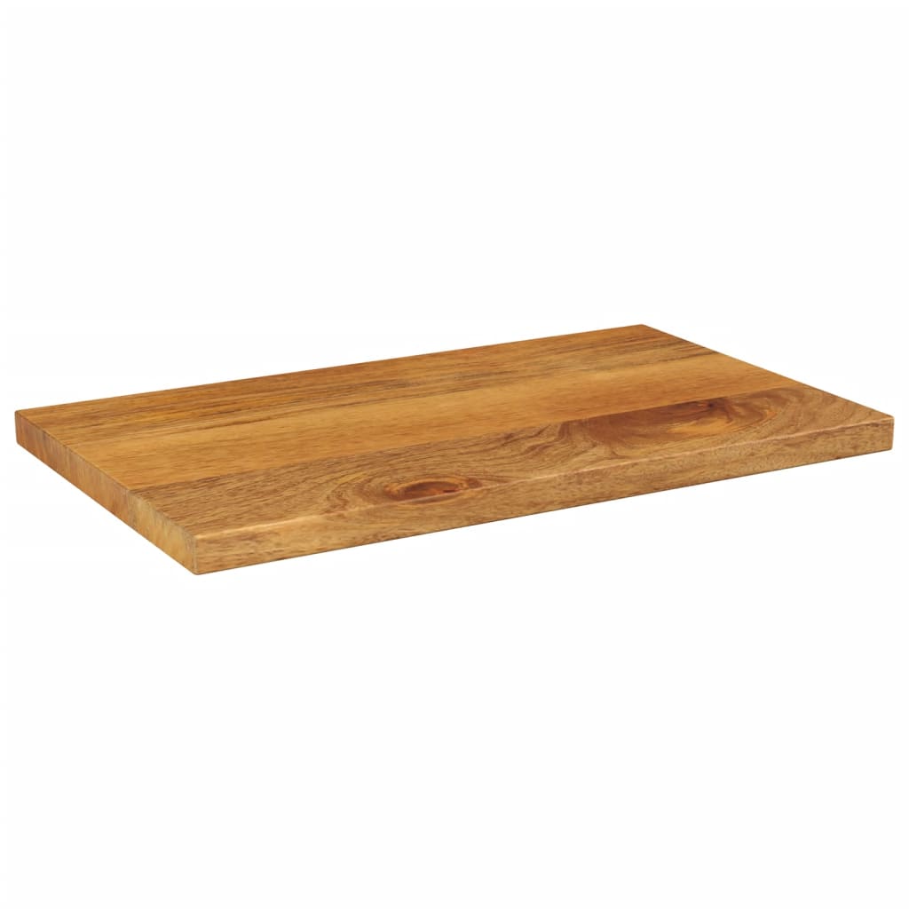 Stolní Deska 50 X 30 X 2,5 Cm Obdélníková Mangovníkové Dřevo
