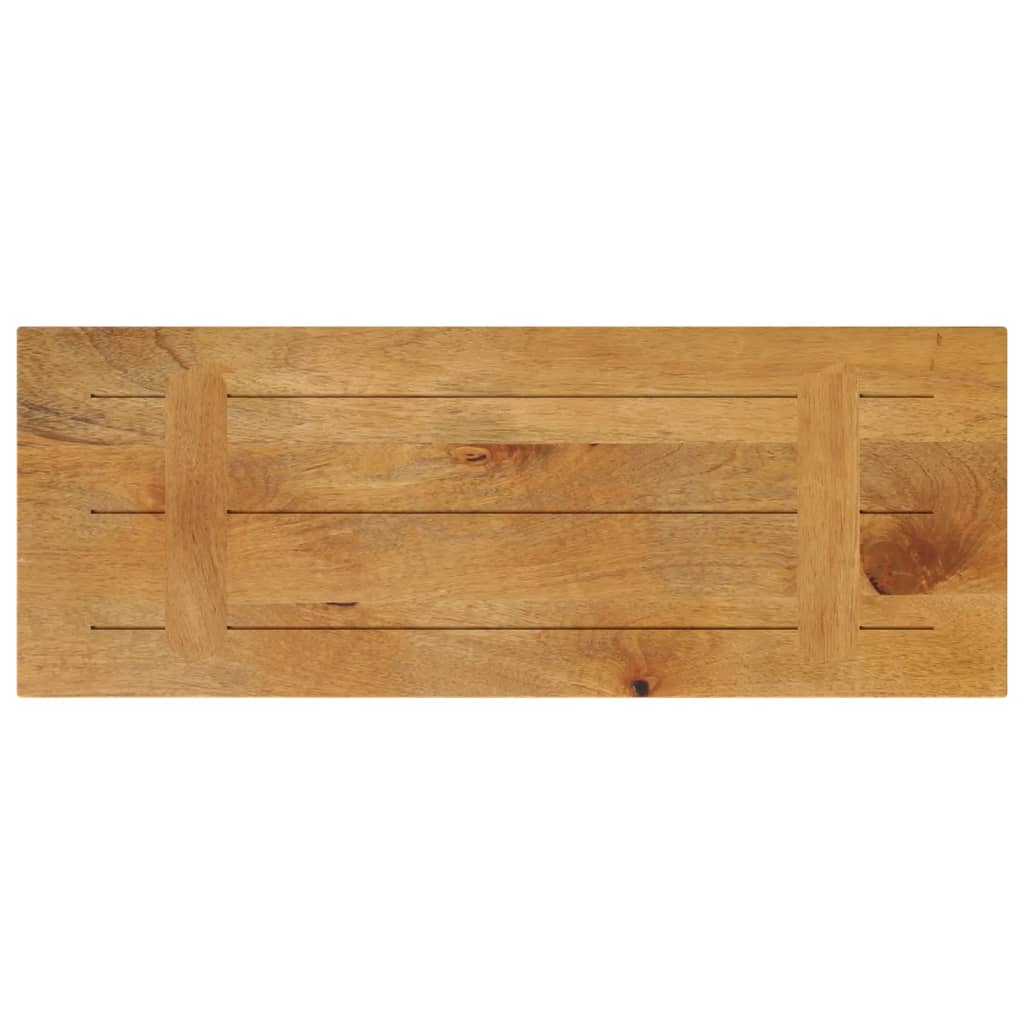 Stolní Deska 90 X 40 X 2,5 Cm Obdélníková Mangovníkové Dřevo