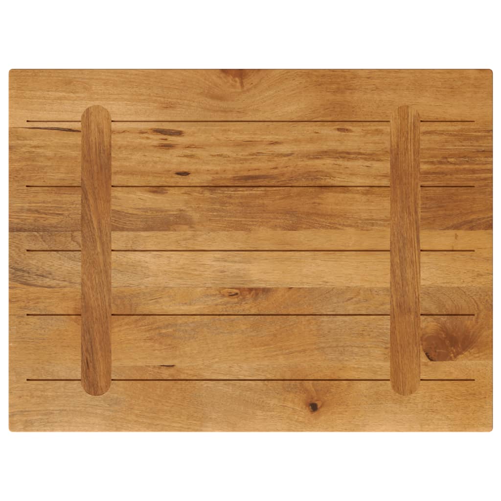 Stolní Deska 70 X 50 X 2,5 Cm Obdélníková Mangovníkové Dřevo