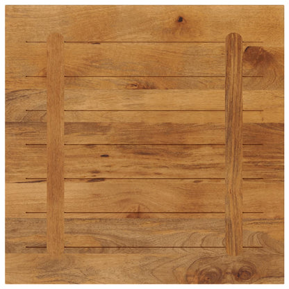 Stolní Deska 80X80X2,5 Cm Čtvercová Masivní Mangovníkové Dřevo
