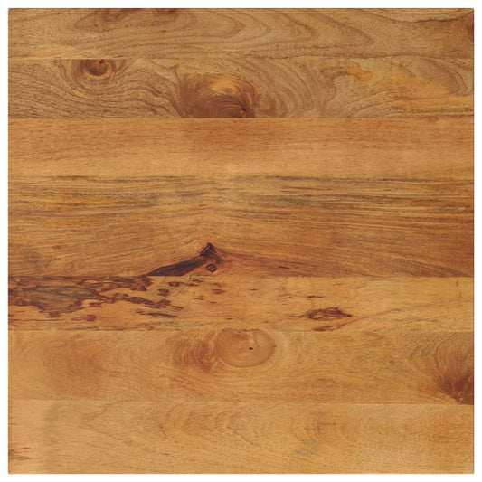 Stolní Deska 90X90X2,5 Cm Čtvercová Masivní Mangovníkové Dřevo