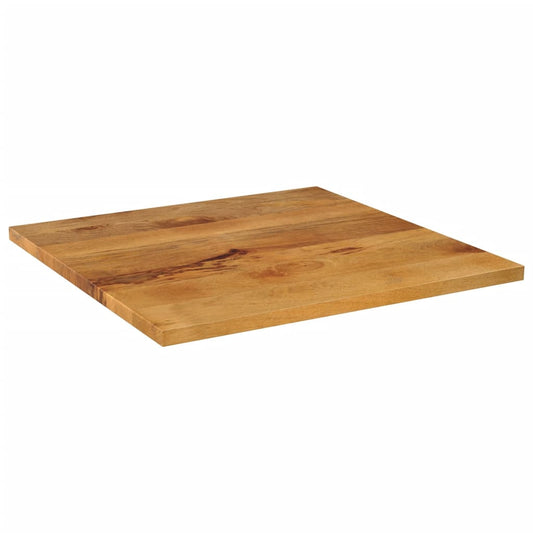 Stolní Deska 90X90X2,5 Cm Čtvercová Masivní Mangovníkové Dřevo