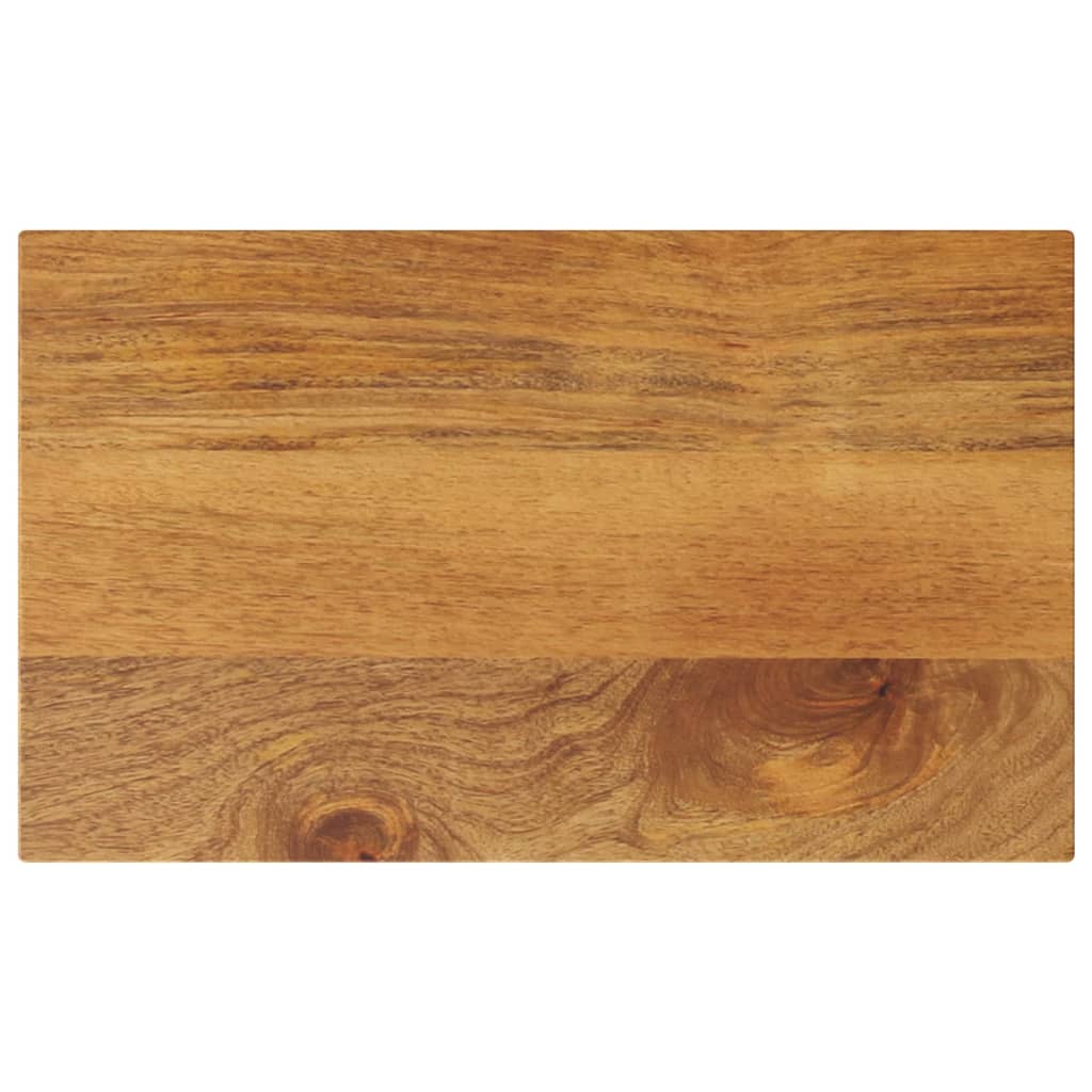 Stolní Deska 140 X 20 X 3,8 Cm Obdélníková Mangovníkové Dřevo Mangovníkové Dřevo (Dubová Povrchová Úprava)