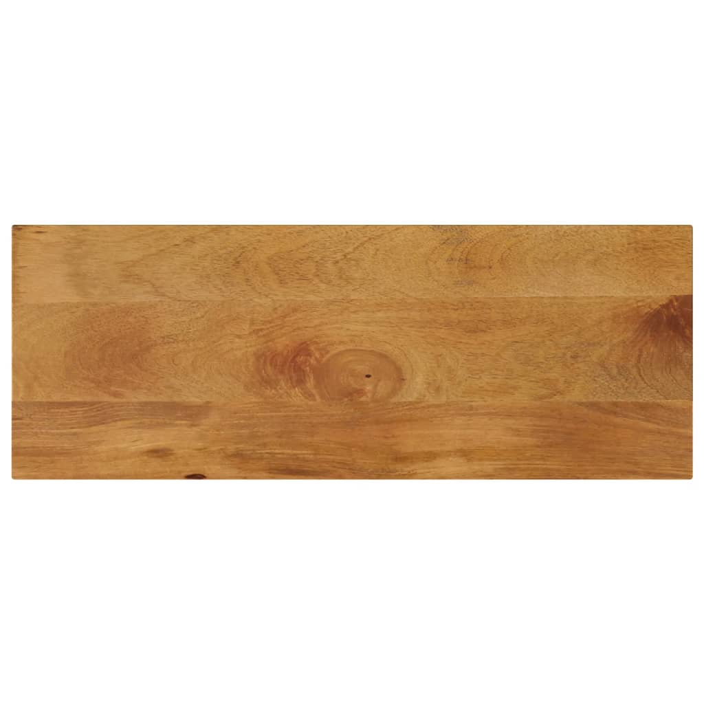 Stolní Deska 140 X 20 X 3,8 Cm Obdélníková Mangovníkové Dřevo Mangovníkové Dřevo (Dubová Povrchová Úprava)