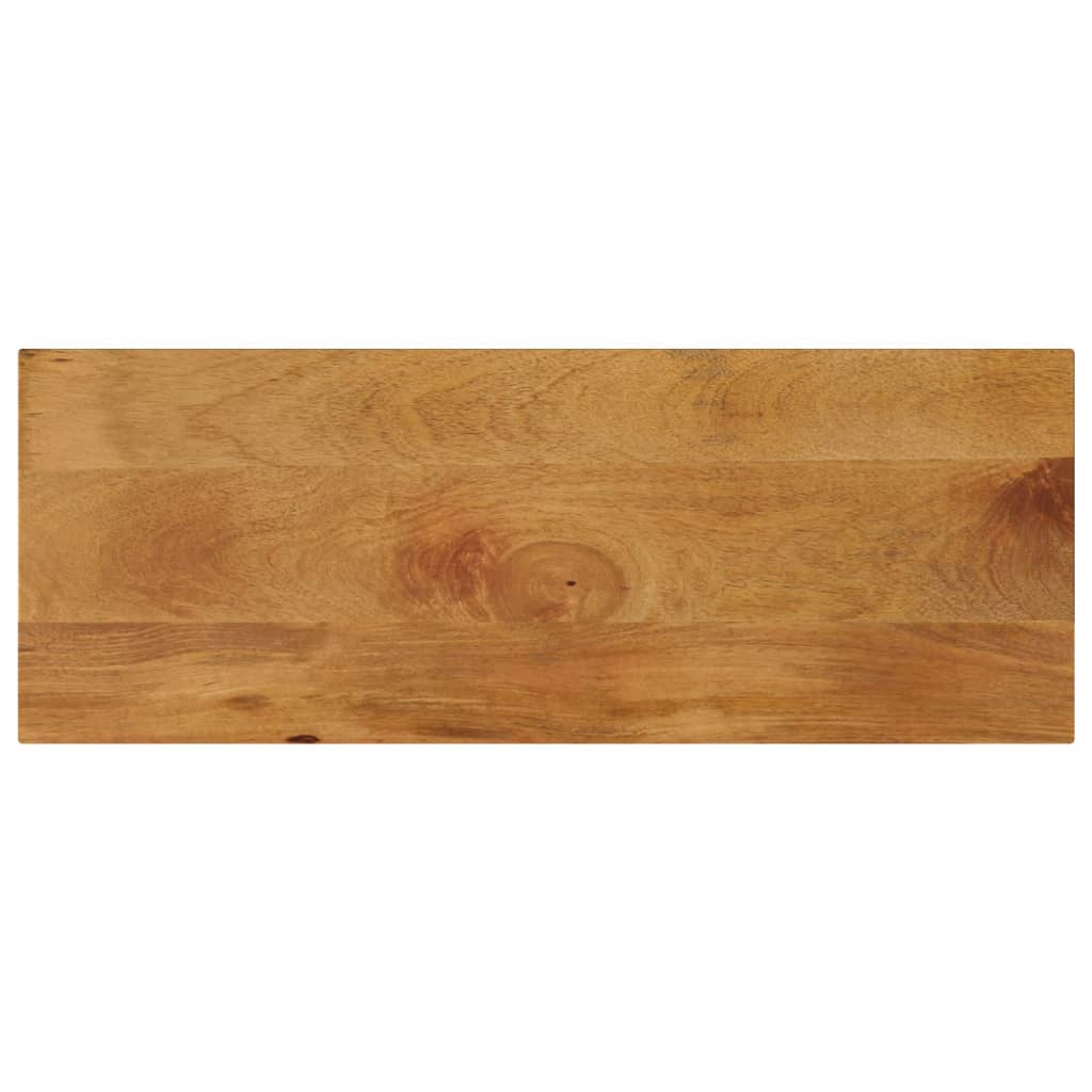 Stolní Deska 140 X 20 X 3,8 Cm Obdélníková Mangovníkové Dřevo Mangovníkové Dřevo (Dubová Povrchová Úprava)