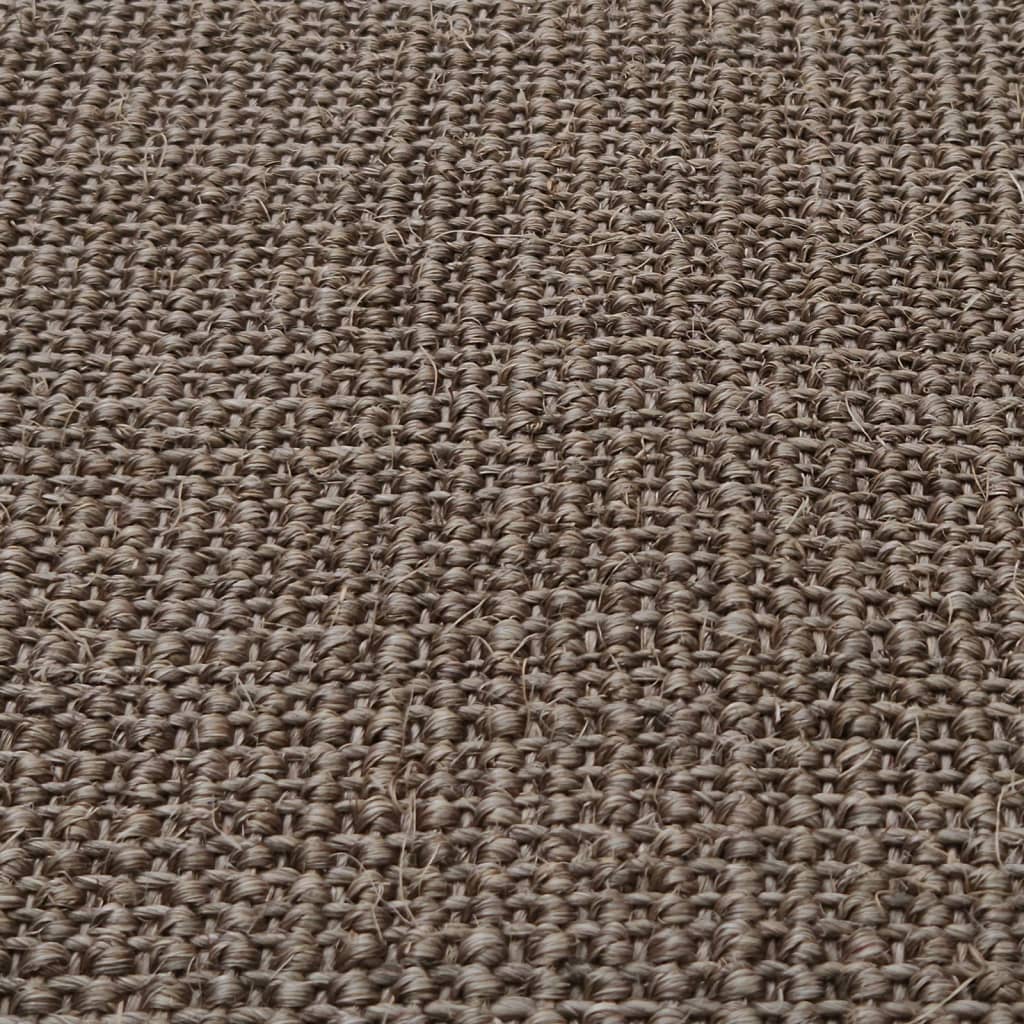 Sisalový koberec pro škrabací sloupek hnědý 80 x 350 cm