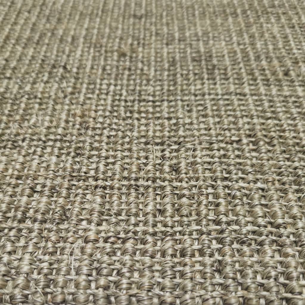 Sisalový koberec pro škrabací sloupek taupe 80 x 300 cm
