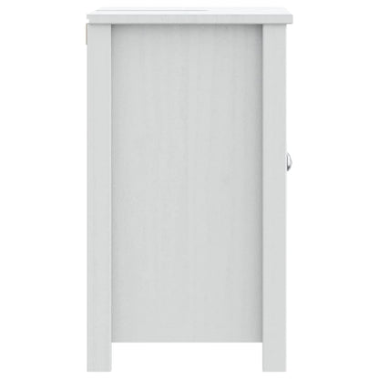 Umyvadlová Skříňka Berg 60X34X59 Cm Masivní Borové Dřevo