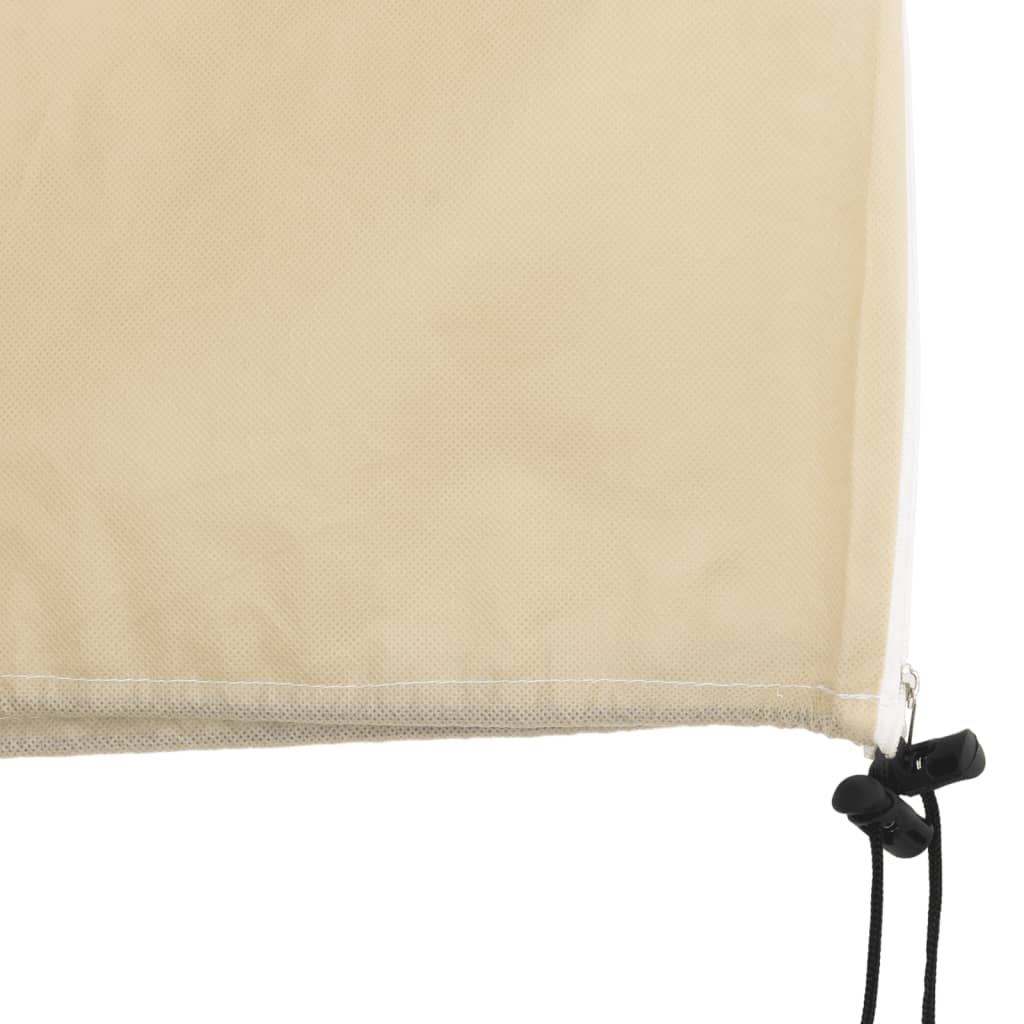 Ochranné Návleky Na Rostliny Na Zip 10 Ks 70 G/M² 3,93 X 3,5 M Béžová