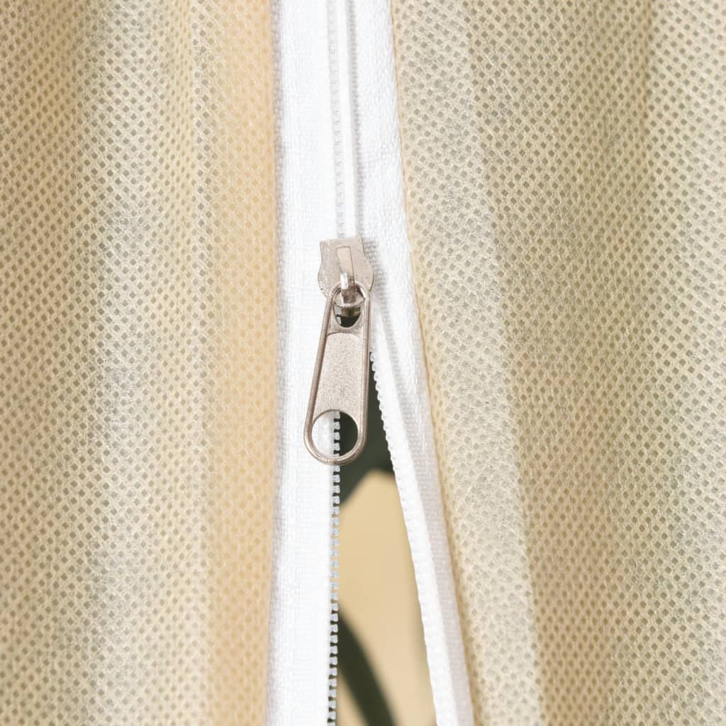 Ochranné Návleky Na Rostliny Na Zip 10 Ks 70 G/M² 3,93 X 3,5 M Béžová