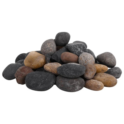 Leštěné Oblázky 25 Kg Mix Barev 5–8 Cm