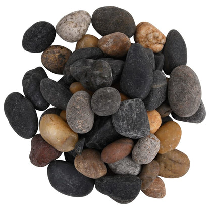 Leštěné Oblázky 25 Kg Mix Barev 5–8 Cm