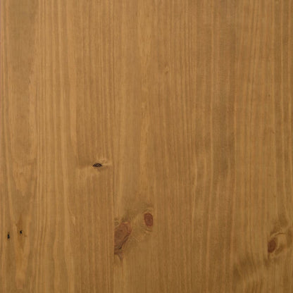 Zásuvková Komoda Flam 110 X 40 X 80 Cm Masivní Borové Dřevo Světle Hnědá