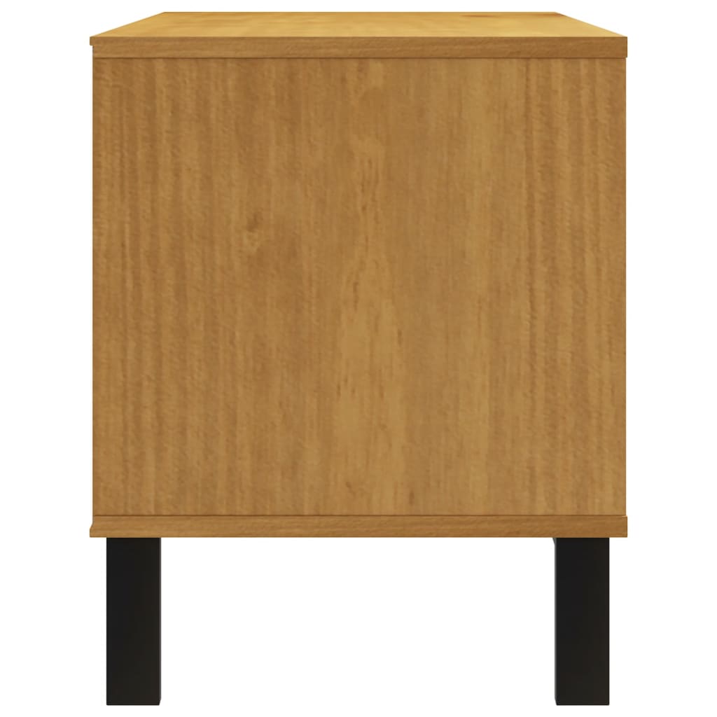 Tv Skříňka Flam 110 X 40 X 50 Cm Masivní Borové Dřevo