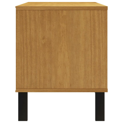 Tv Skříňka Flam 110 X 40 X 50 Cm Masivní Borové Dřevo