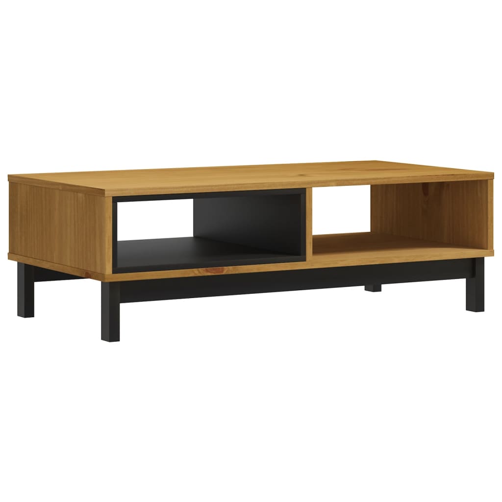 Konferenční Stolek Flam 100 X 50 X 32,5 Cm Masivní Borové Dřevo