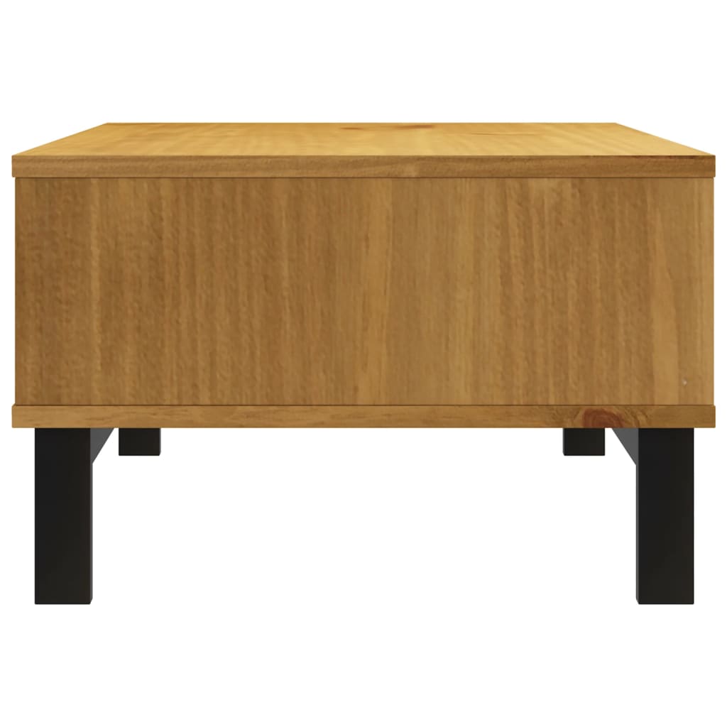 Konferenční Stolek Flam 100 X 50 X 32,5 Cm Masivní Borové Dřevo