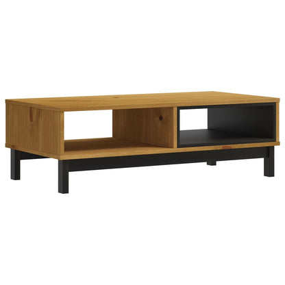 Konferenční Stolek Flam 100 X 50 X 32,5 Cm Masivní Borové Dřevo