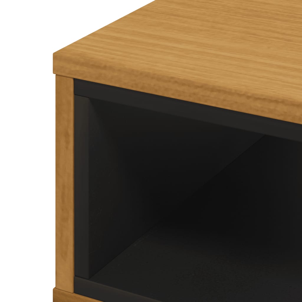 Konferenční Stolek Flam 100 X 50 X 32,5 Cm Masivní Borové Dřevo
