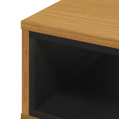 Konferenční Stolek Flam 100 X 50 X 32,5 Cm Masivní Borové Dřevo
