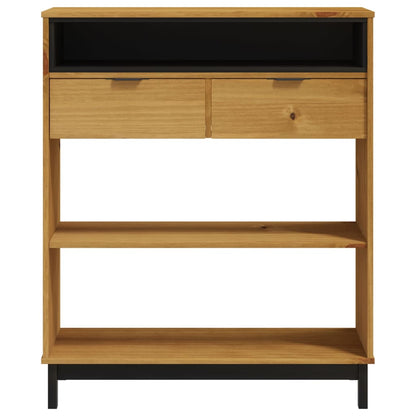 Barový Stůl Flam 92 X 45 X 110 Cm Masivní Borové Dřevo Přírodní