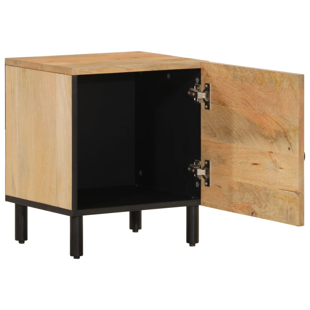 Noční Stolky 2 Ks 40 X 33 X 46 Cm Masivní Mangovníkové Dřevo