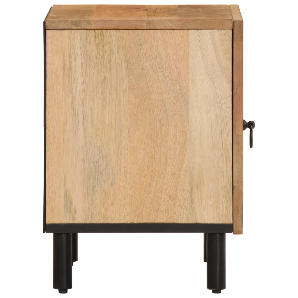 Noční Stolky 2 Ks 40 X 33 X 46 Cm Masivní Mangovníkové Dřevo