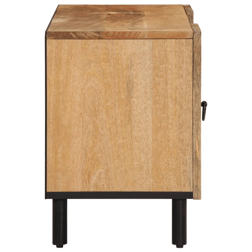 Tv Skříňka 105X33X46 Cm Masivní Mangovníkové Dřevo