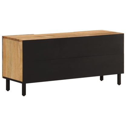 Tv Skříňka 105X33X46 Cm Masivní Mangovníkové Dřevo