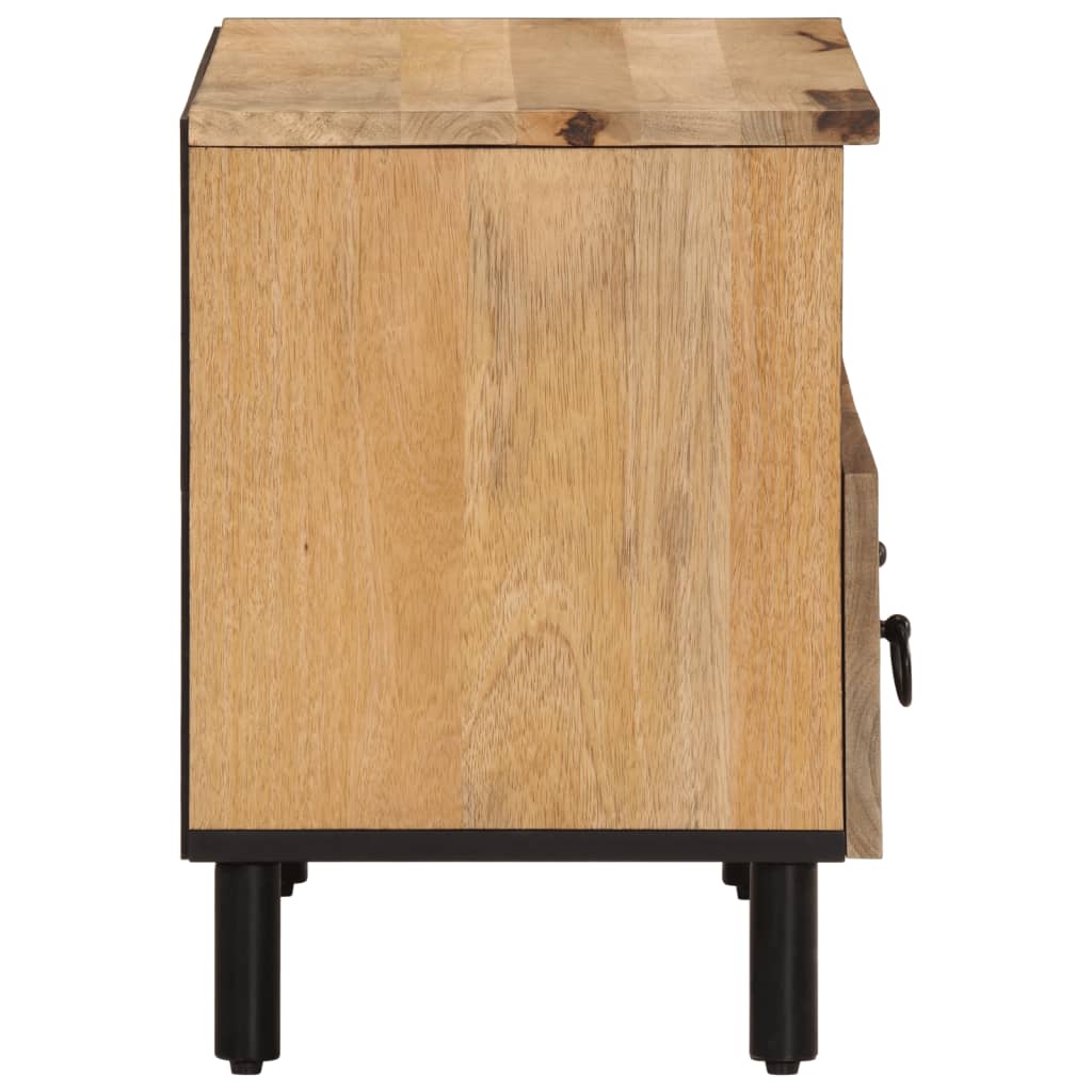 Tv Skříňka 70 X 33 X 46 Cm Masivní Mangovníkové Dřevo